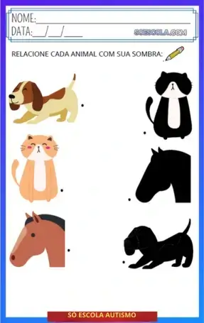 Atividades autismo para imprimir ensino fundamental