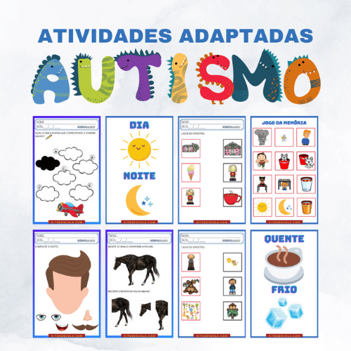 Jogo para autistas em PDF para imprimir