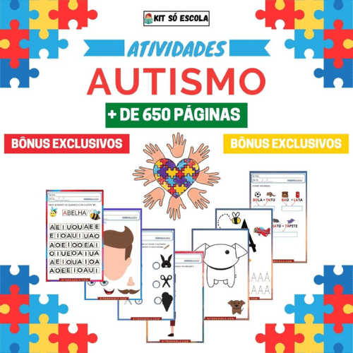 Autismo Atividades Pedagógicas Para Imprimir Blog Ensino Verificado