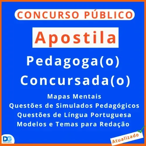 Apostila concurso púbico para pedagogo