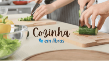 Curso online de culinária em Libras