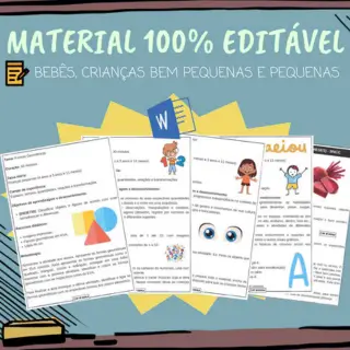 Planos de aula prontos para professores da educação infantil