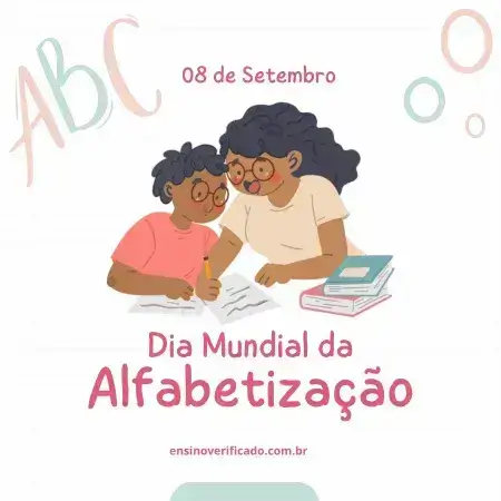 Datas comemorativas escolares- Dia 8 de setembro dia mundial da alfabetização