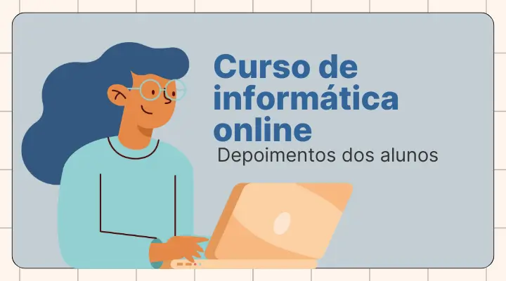 Curso de informática online Expert Cursos:depoimentos