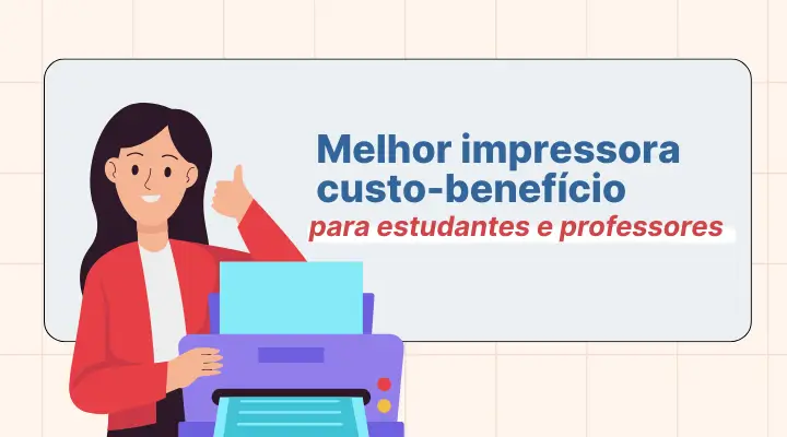 Melhor impressora custo-benefício para estudantes e professores: Epson EcoTank L3250
