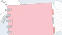 Caderno inteligente:6 Modelos rosa para quem ama papelaria