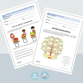 1º ano atividades do ensino fundamental para imprimir